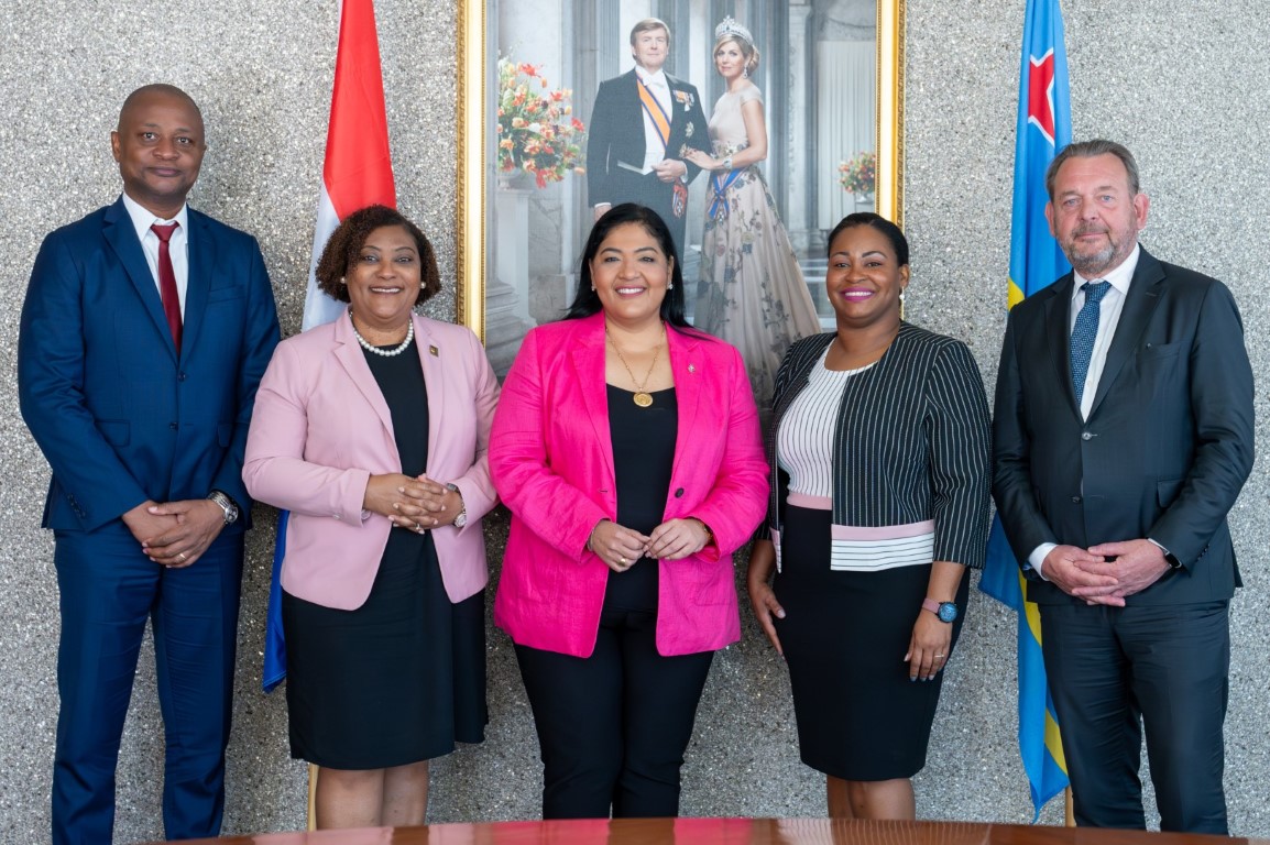 De Ombudsmannen van het Koninkrijk op officieel bezoek bij Viceminister-president Xiomara Maduro - 18 Jan 2025